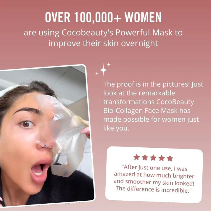 Lunara™ Bio Collagen Overnight Face Mask - Buy 1 Get 1 Free